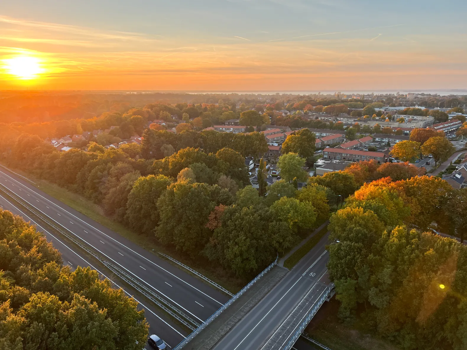boven aanzicht Harderwijk